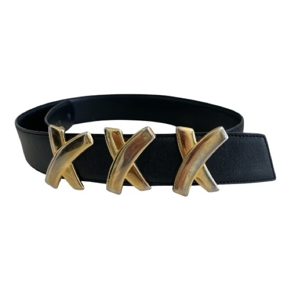 Accessories - Ploma Picasso
Vintage Style Black and Gold Women's Belt